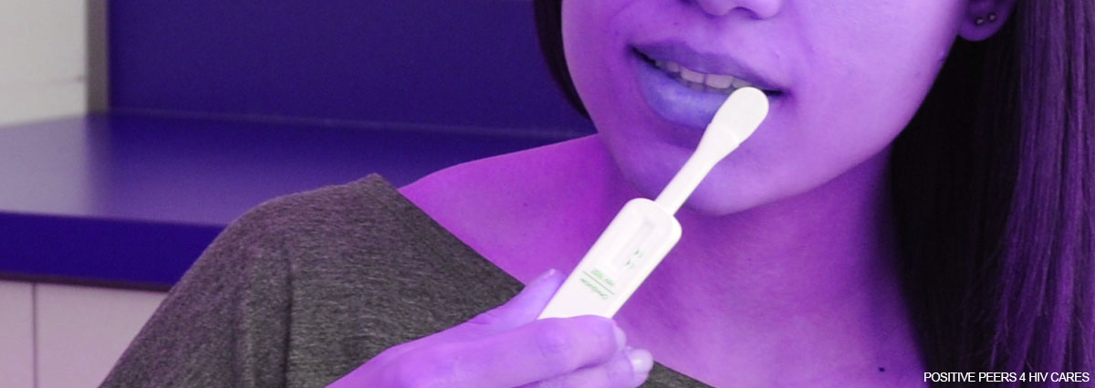 tested for HIV-positive peers