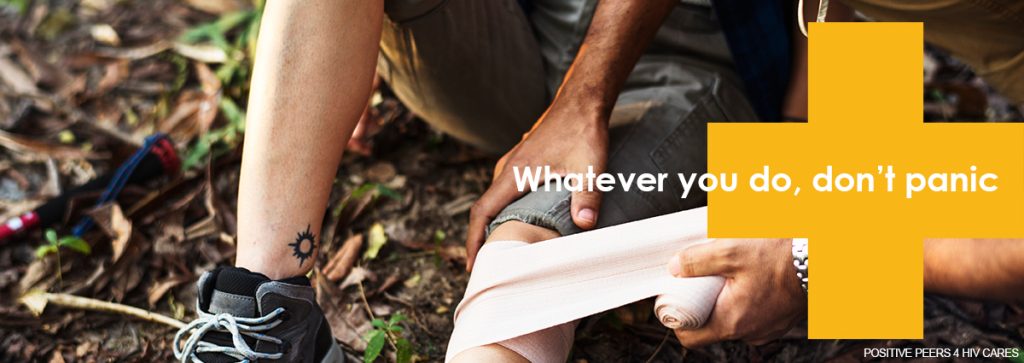 First aid HIV don't panic